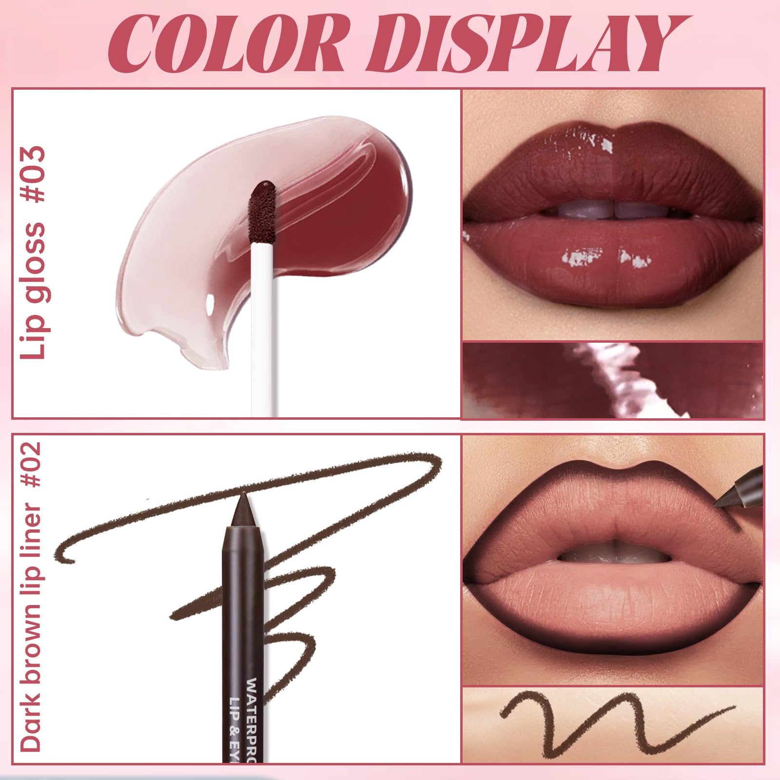 HOSAILY cuidado suave de labios con textura sedosa evita sequedad.