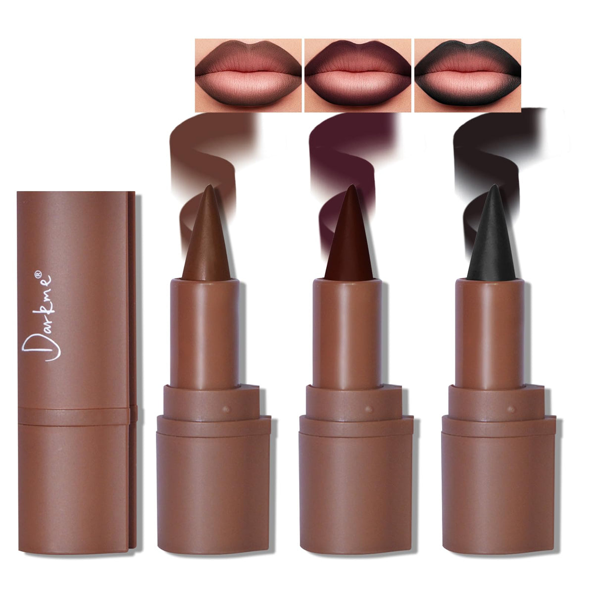 Delineador HOSAILY en gradiente de 3 colores para looks temáticos