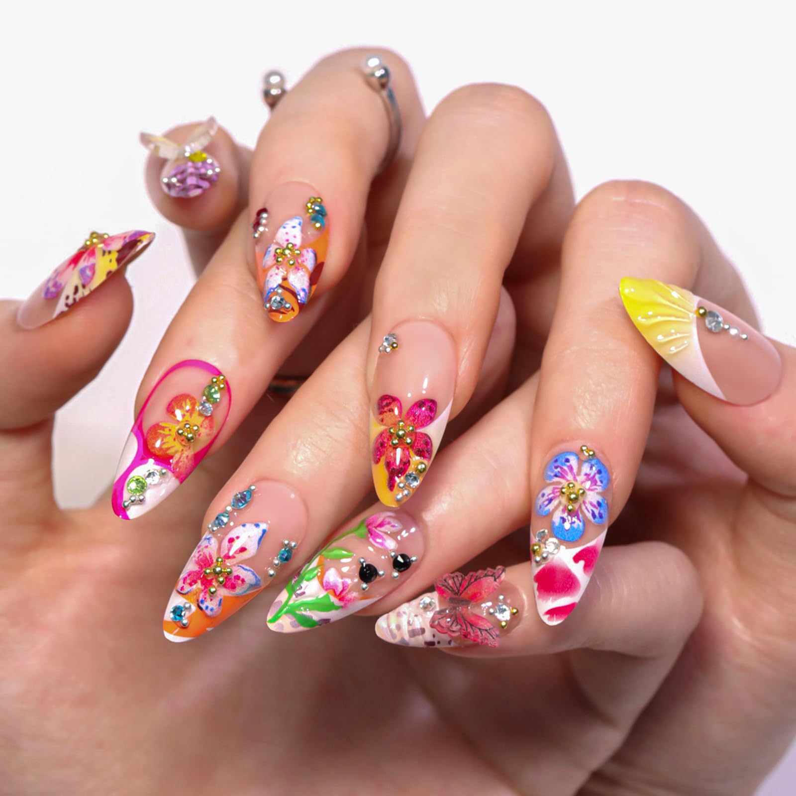 HOSAILY uñas para playa y verano, estilo perfecto para vacaciones