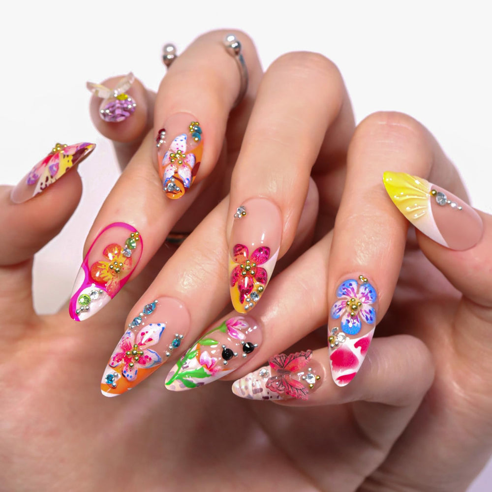 HOSAILY uñas para playa y verano, estilo perfecto para vacaciones