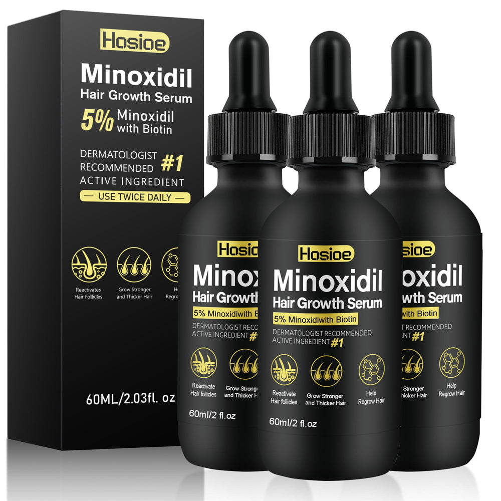 Hosioe Minoxidil serum cabello crecimiento: favorece densidad y cabello más grueso.