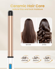 Hoson iones negativos que reducen el frizz para un acabado brillante.