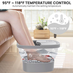 HOSPAN FS02A pantalla iluminada con temperatura y temporizador en tiempo real.