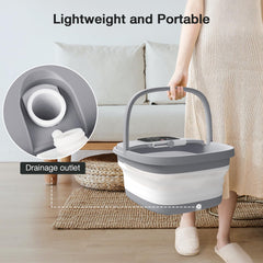 HOSPAN Pie Spa con burbujas y calor para masaje relajante
