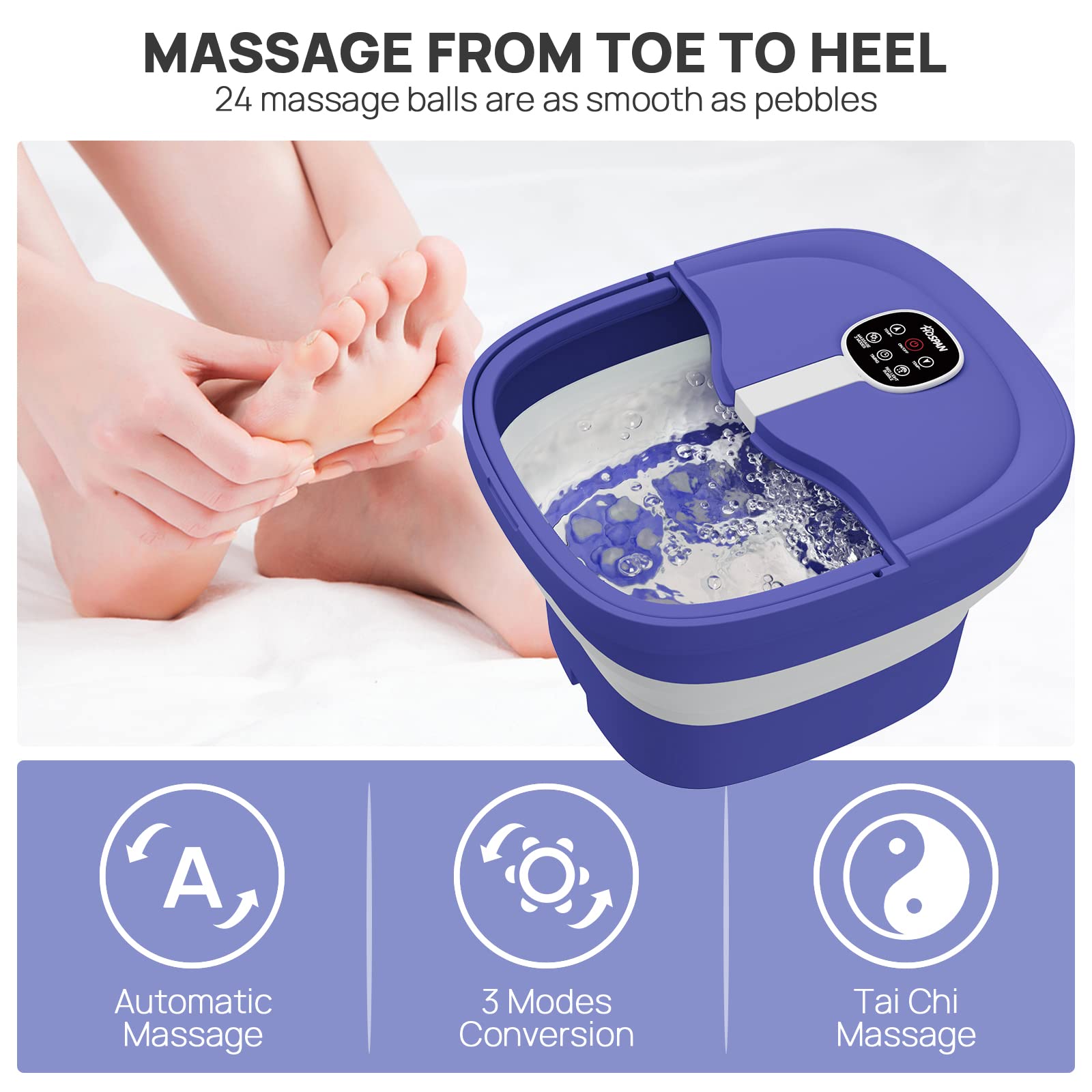 HOSPAN FS02A: control remoto magnético para usar sin doblar.