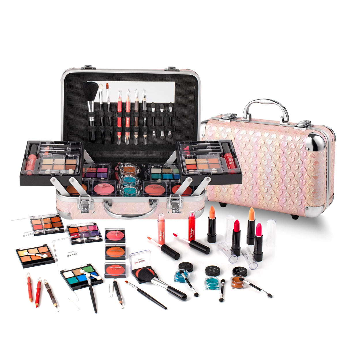 Hot Sugar coffret ombre-palette-ombres offre des tons variés pour des looks quotidiens.
