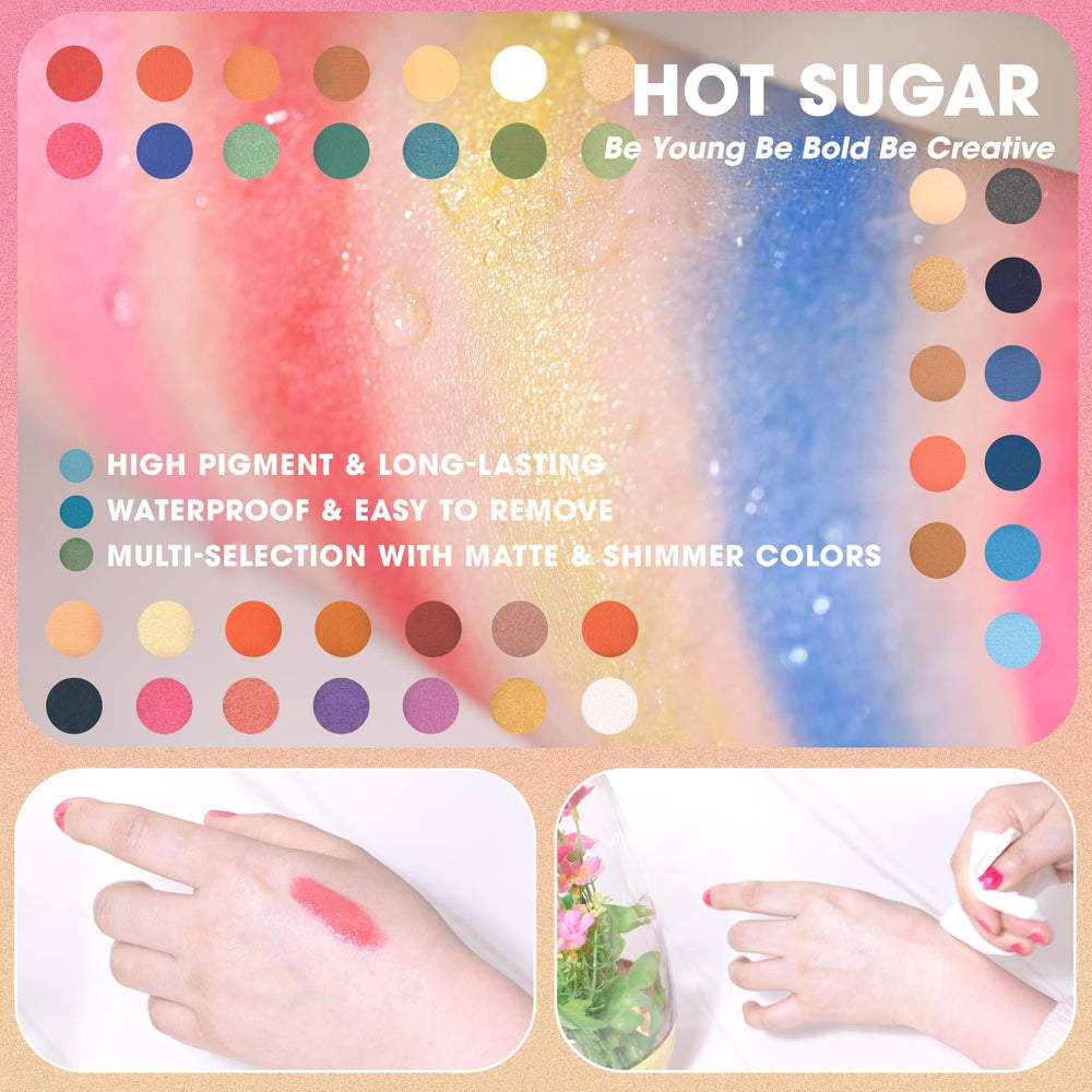 Hot Sugar colorete y iluminador para definir rasgos con tono natural.