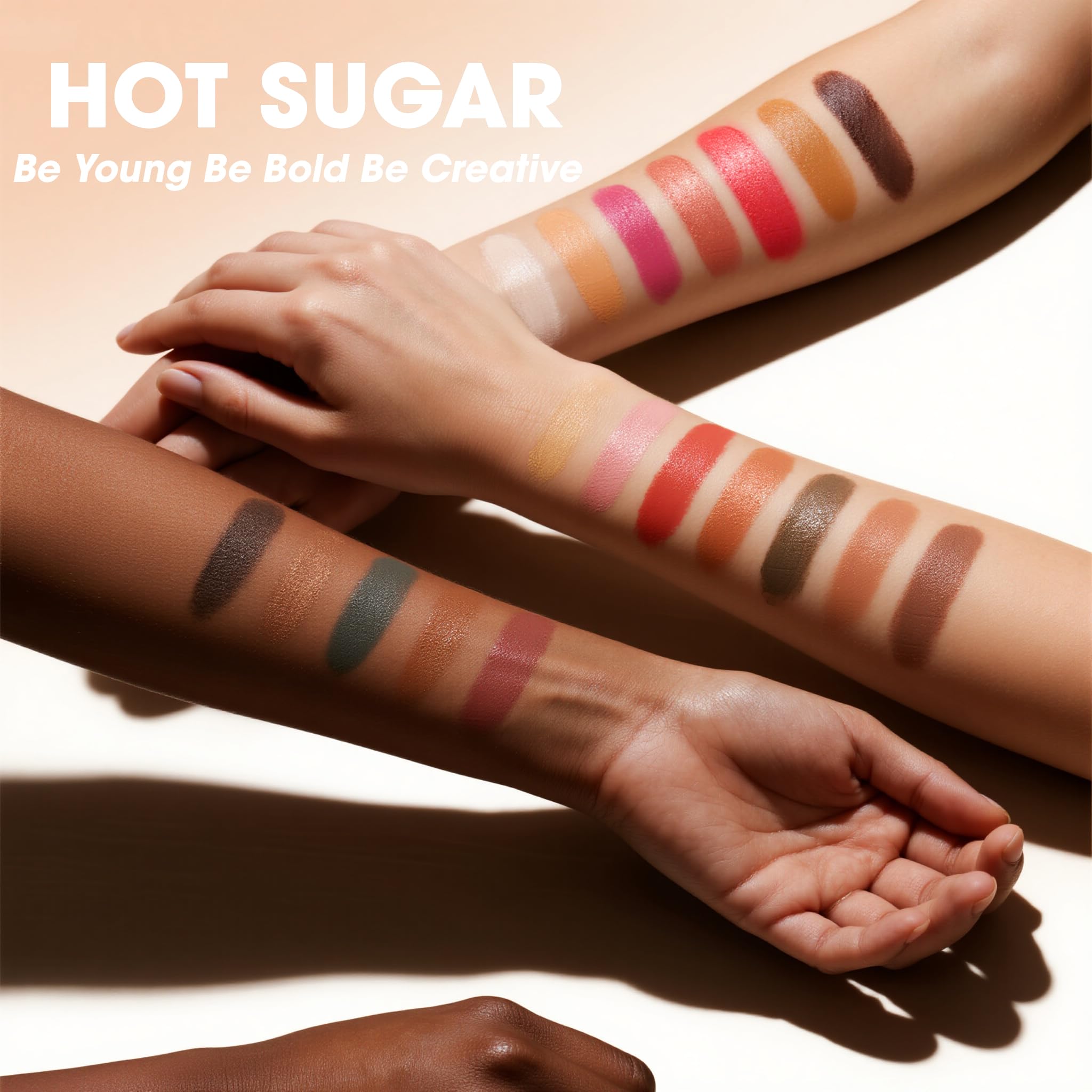 Hot Sugar iluminador y contorno, 2 piezas, realzan rasgos con sutileza.