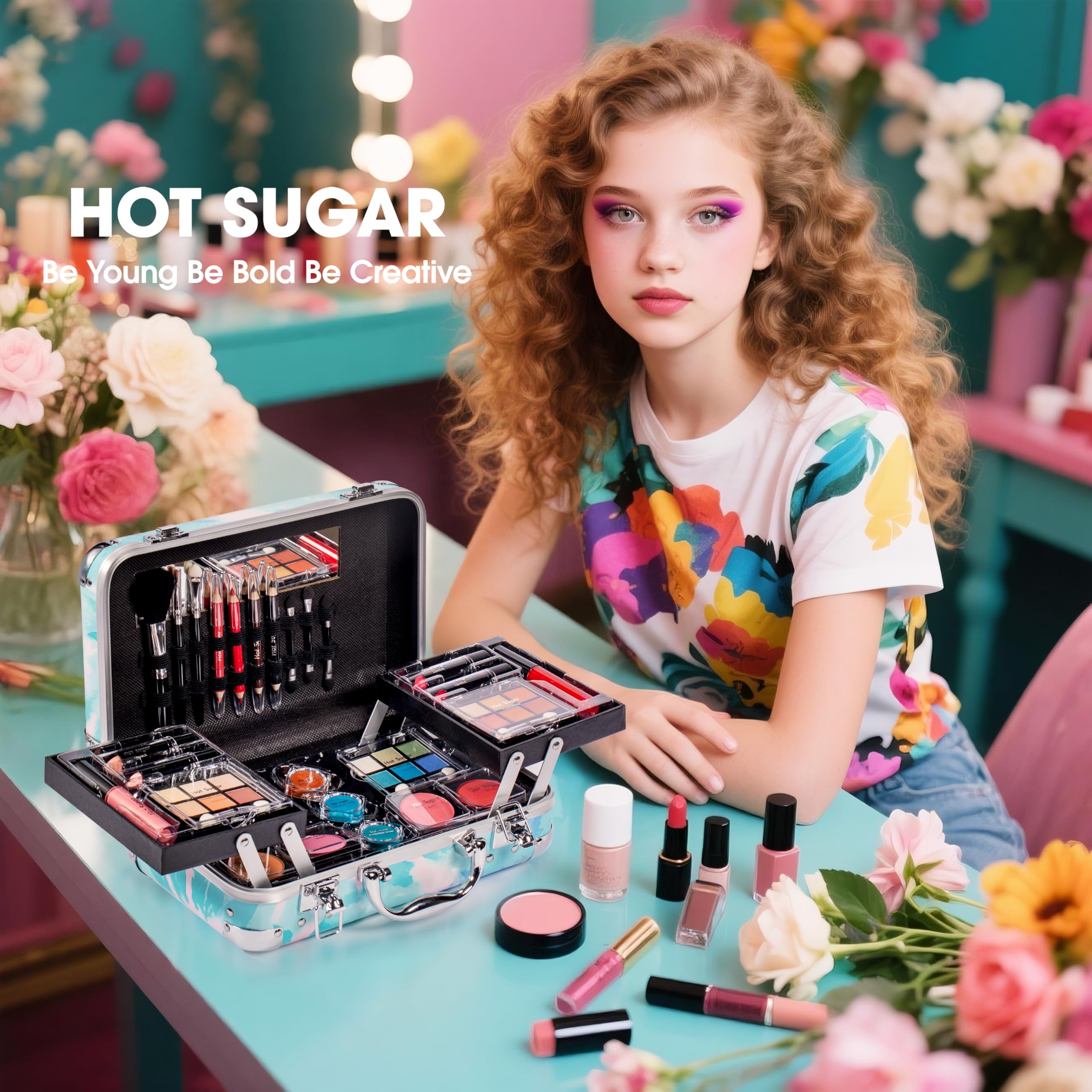 Hot Sugar labiales del set para acabado completo de labios