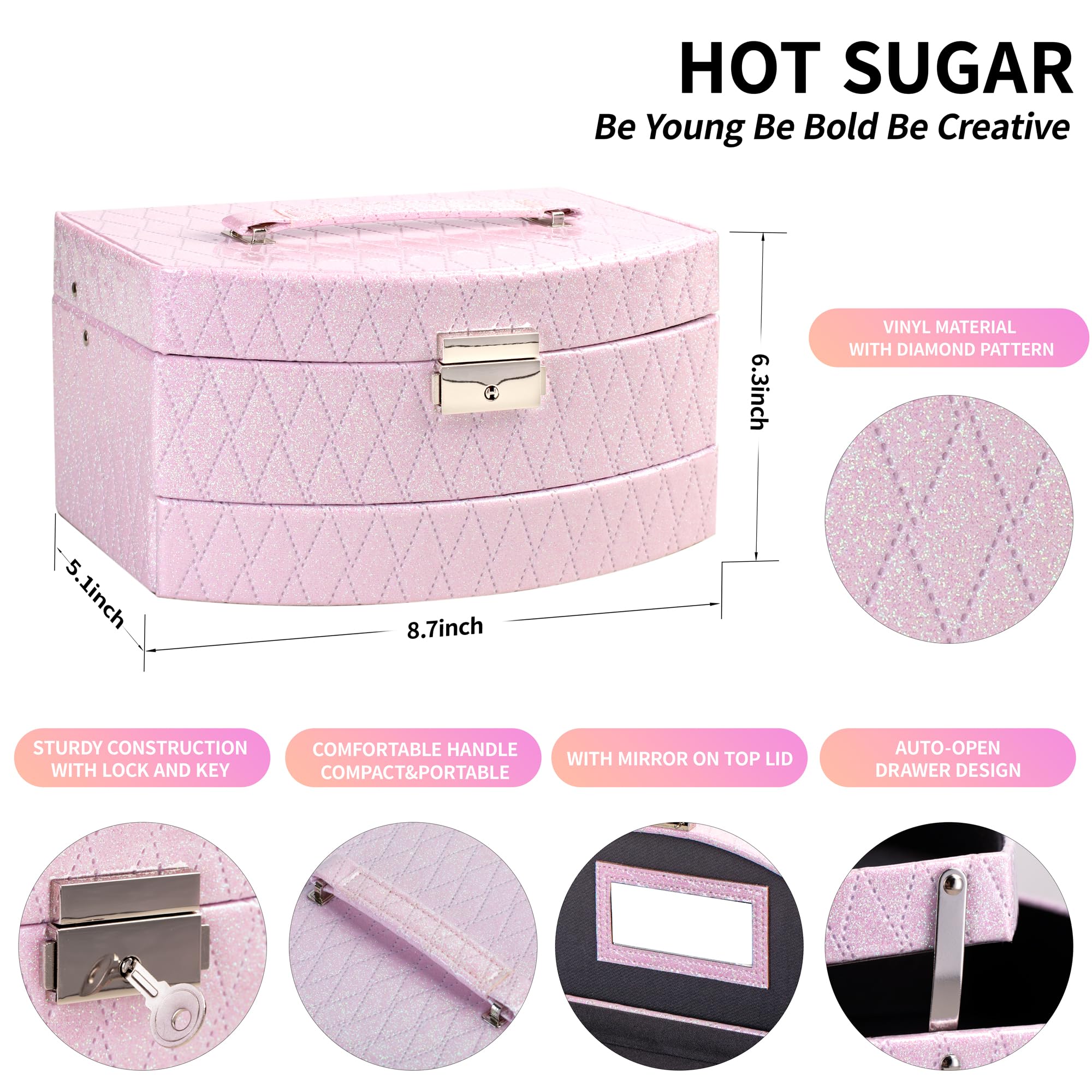 Hot Sugar lip glosses in pink shades for a smooth, playful glow