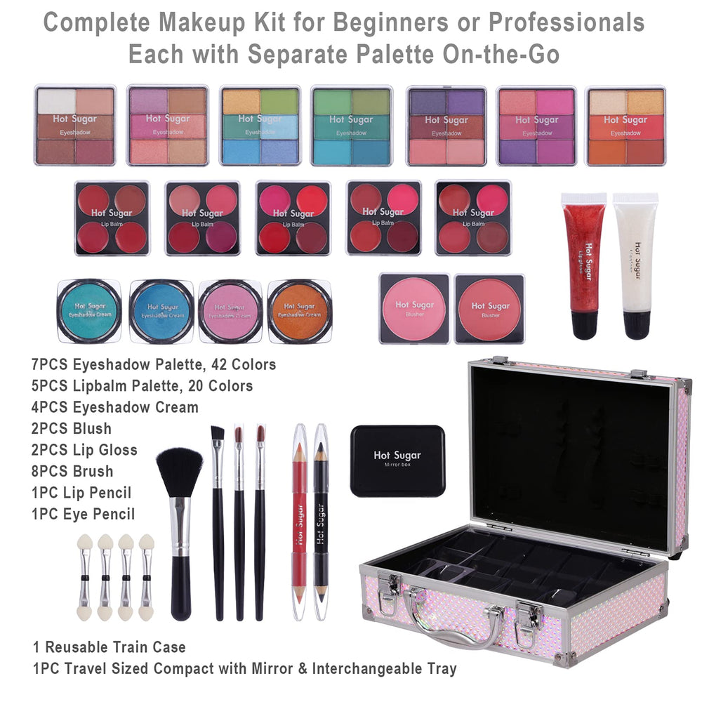 Hot Sugar paleta de sombras ojos mini para looks diarios