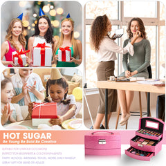 Hot Sugar rubor en dos tonos para un rubor natural.