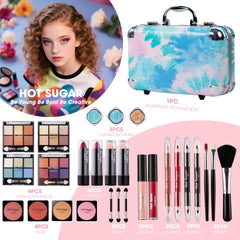 Hot Sugar set maquillaje principiante rubor para color natural suave