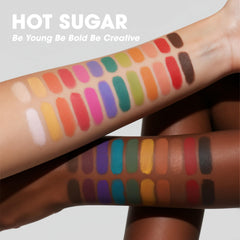 Hot Sugar sombra de ojos en crema, textura suave y color duradero.