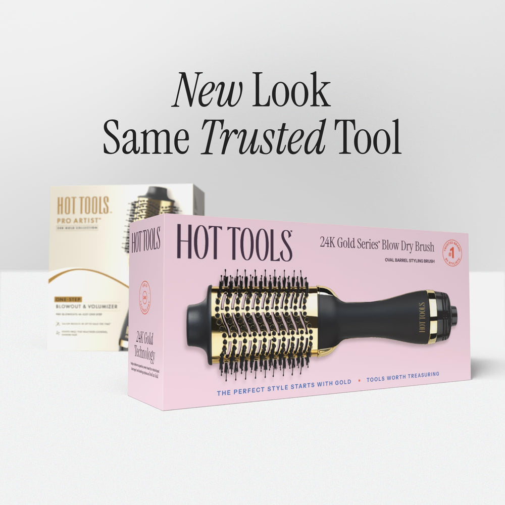 Hot Tools diseño ligero y mango cómodo para sesiones de peinado.