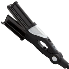 Hot Tools Nano Cerámica, ondas profundas con brillo intenso para peinados duraderos.