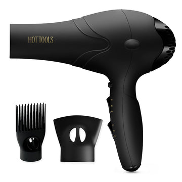 Hot Tools Pro Artist 2100 Iónico Turbo secador frontal, ligero y potente para uso diario.