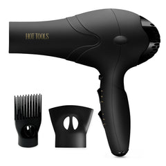 Hot Tools Pro Artist 2100 Iónico Turbo secador frontal, ligero y potente para uso diario.
