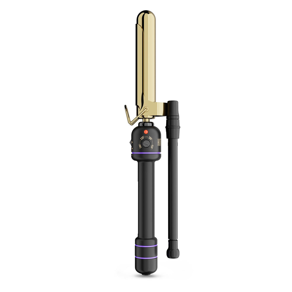 Hot Tools Pro Artist 24K Gold Marcel Iron con barril dorado para rizos definidos