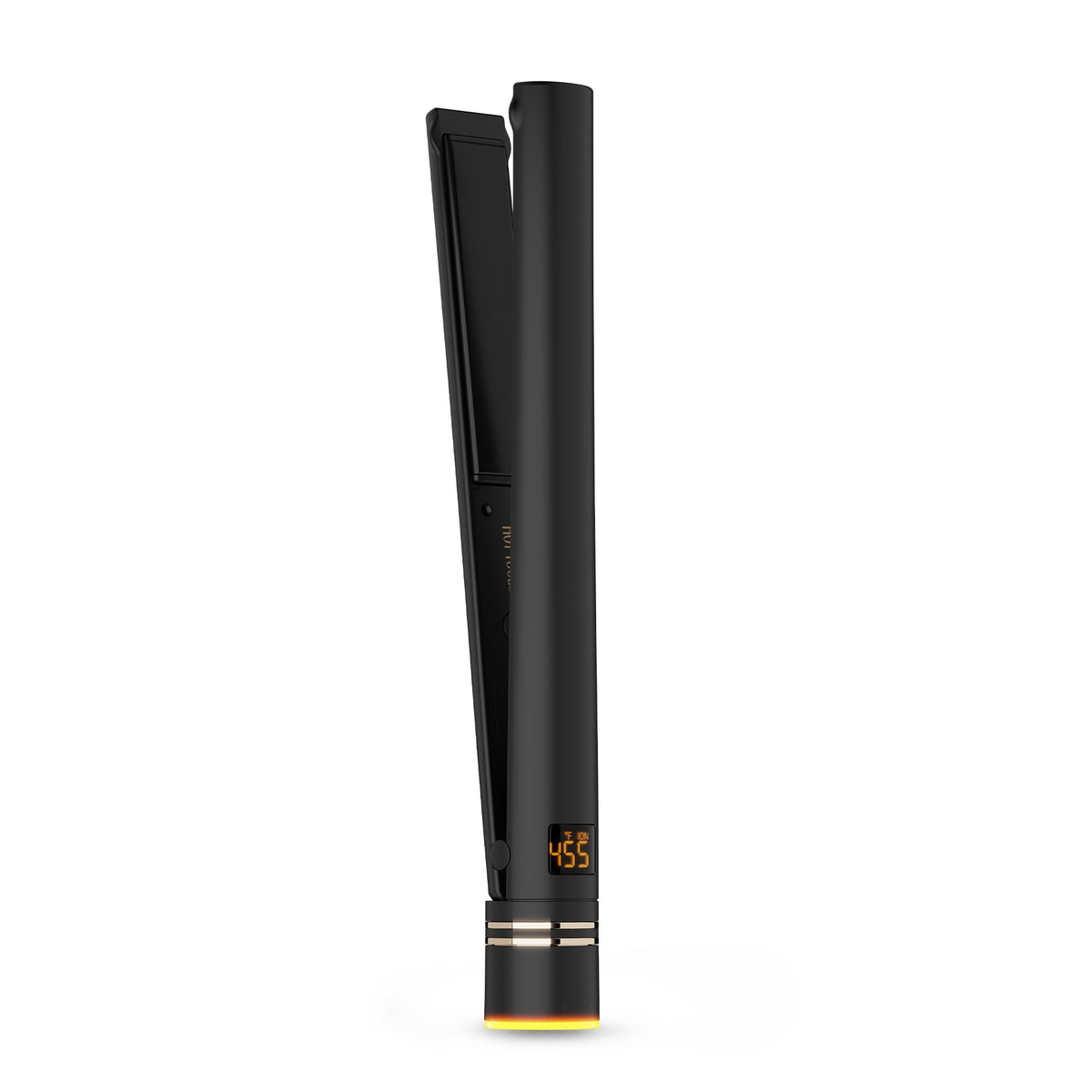 Hot Tools Pro Artist Black Gold Ionic plancha 1 pulgada, superficie deslizante para un alisado suave.