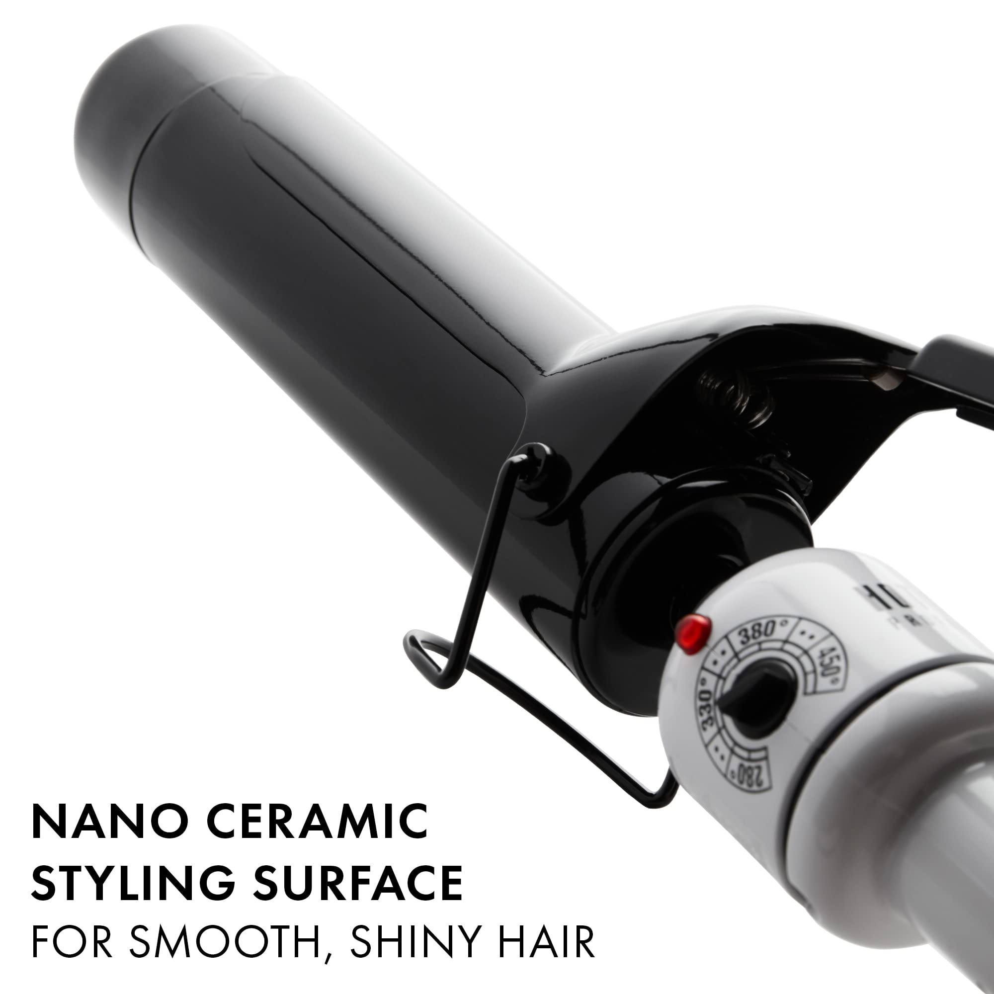 Hot Tools Pro Artist Nano Cerámico: aro de 1,5 pulgadas para estilos variados