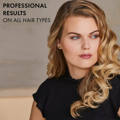 HOT TOOLS Pro Artist deslizamiento suave para peinado cómodo sin tirones.