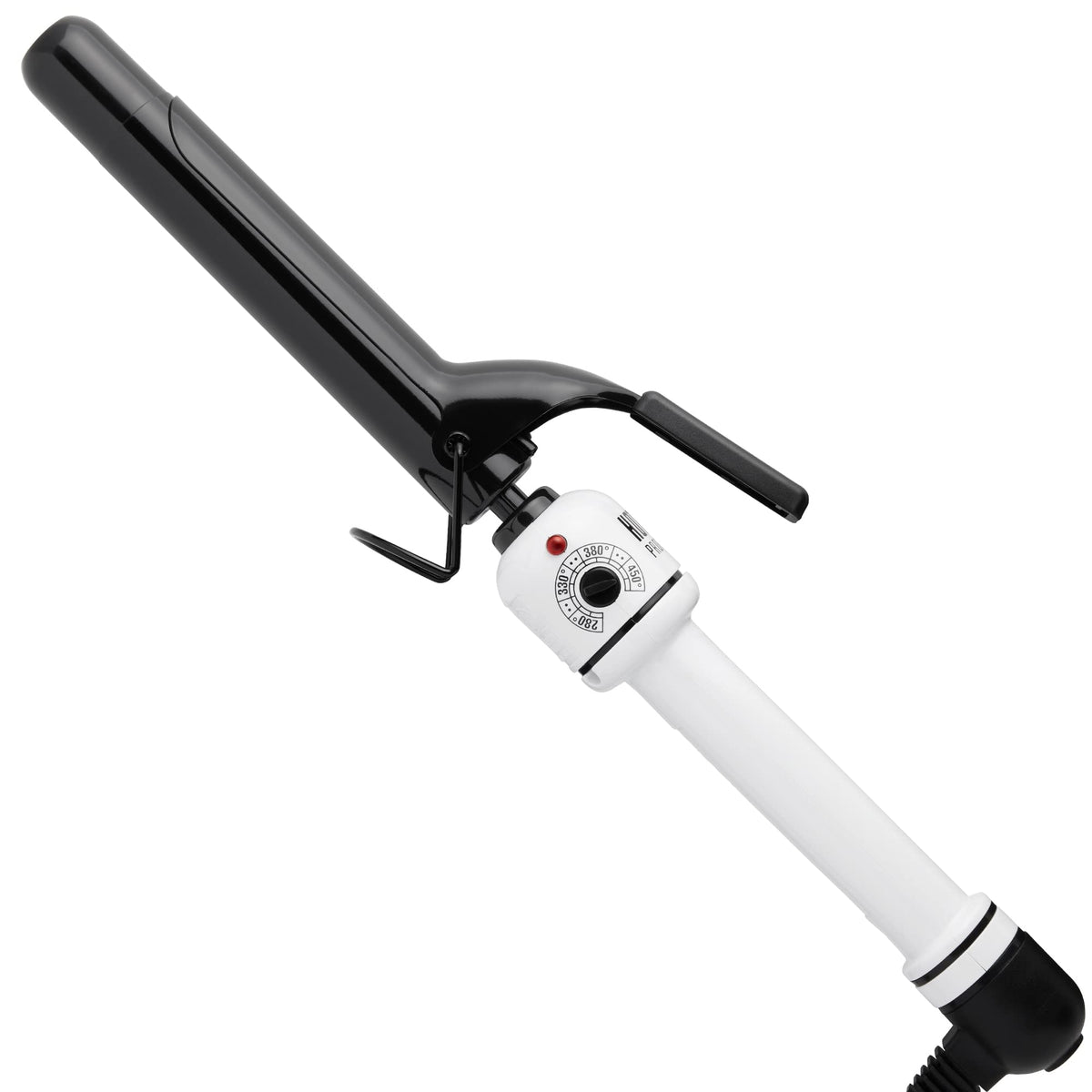 Rizador HOT TOOLS Pro Artist con barra de 1 pulgada para rizos definidos y brillantes.