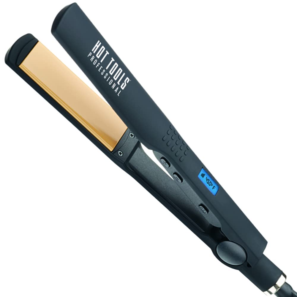 Hot Tools Pro Artist placas nano cerámicas para deslizamiento suave y menos tirones