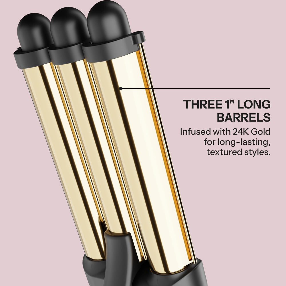 Hot Tools Pro Artist 24K Oro con cable giratorio de 9 pies para movilidad