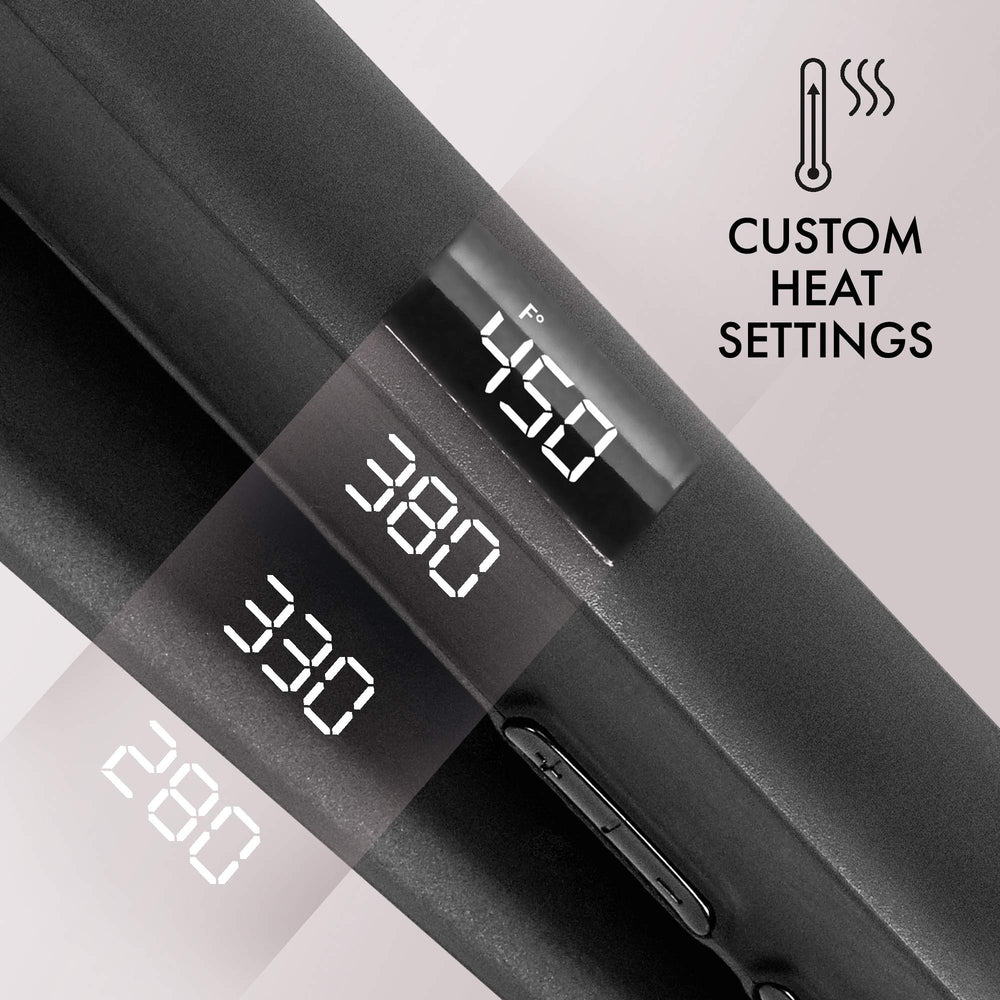 Hot Tools Pro Signature: placa flotante para deslizamiento suave y resultados consistentes