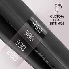 Hot Tools Pro Signature: placa flotante para deslizamiento suave y resultados consistentes