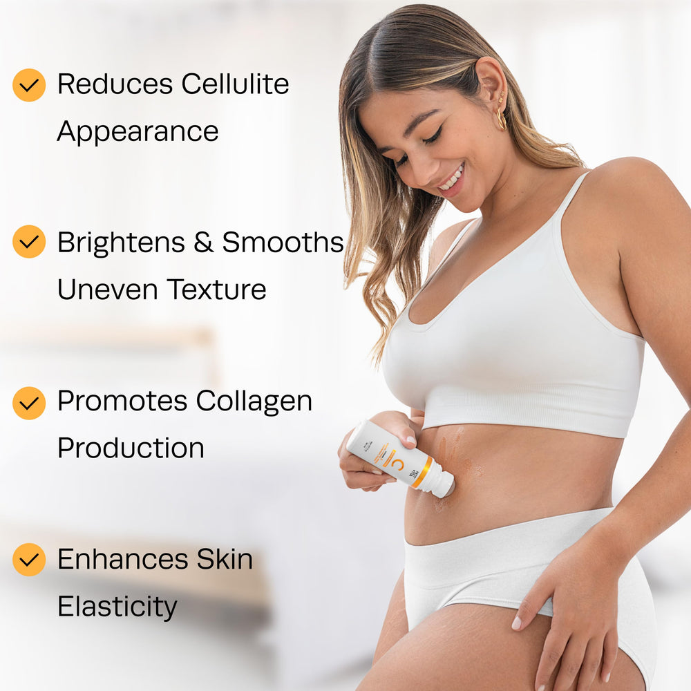 Hot Vita Aceite corporal hidratante para piel seca, textura más suave.