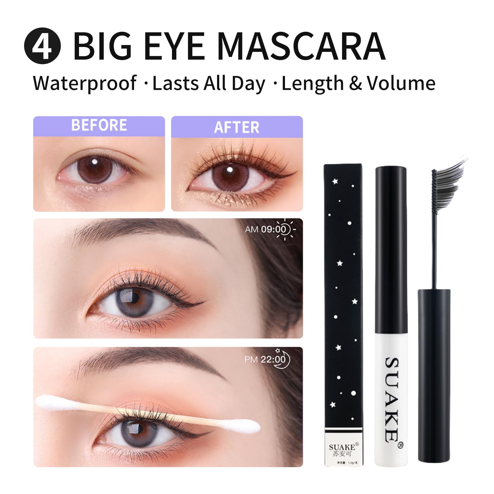 Hotmaig lápiz para cejas para forma suave y precisa