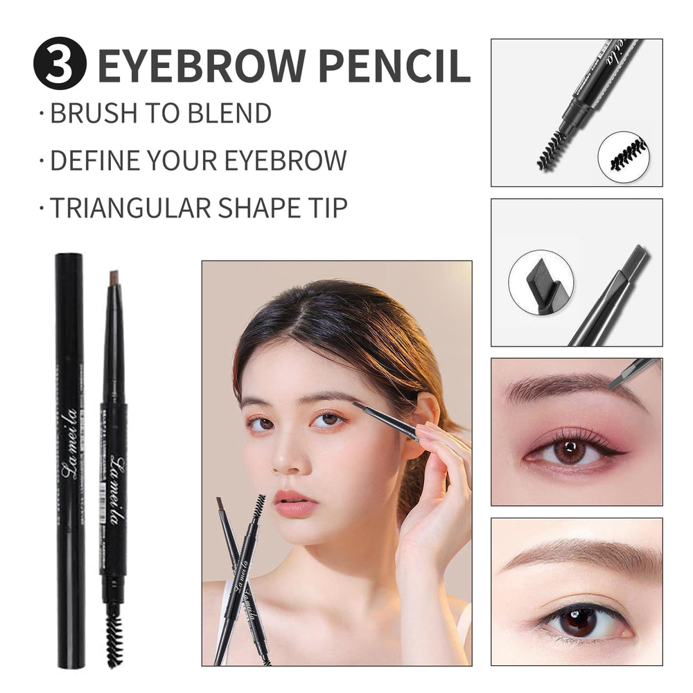 Hotmaig polvo para cejas para definir con naturalidad