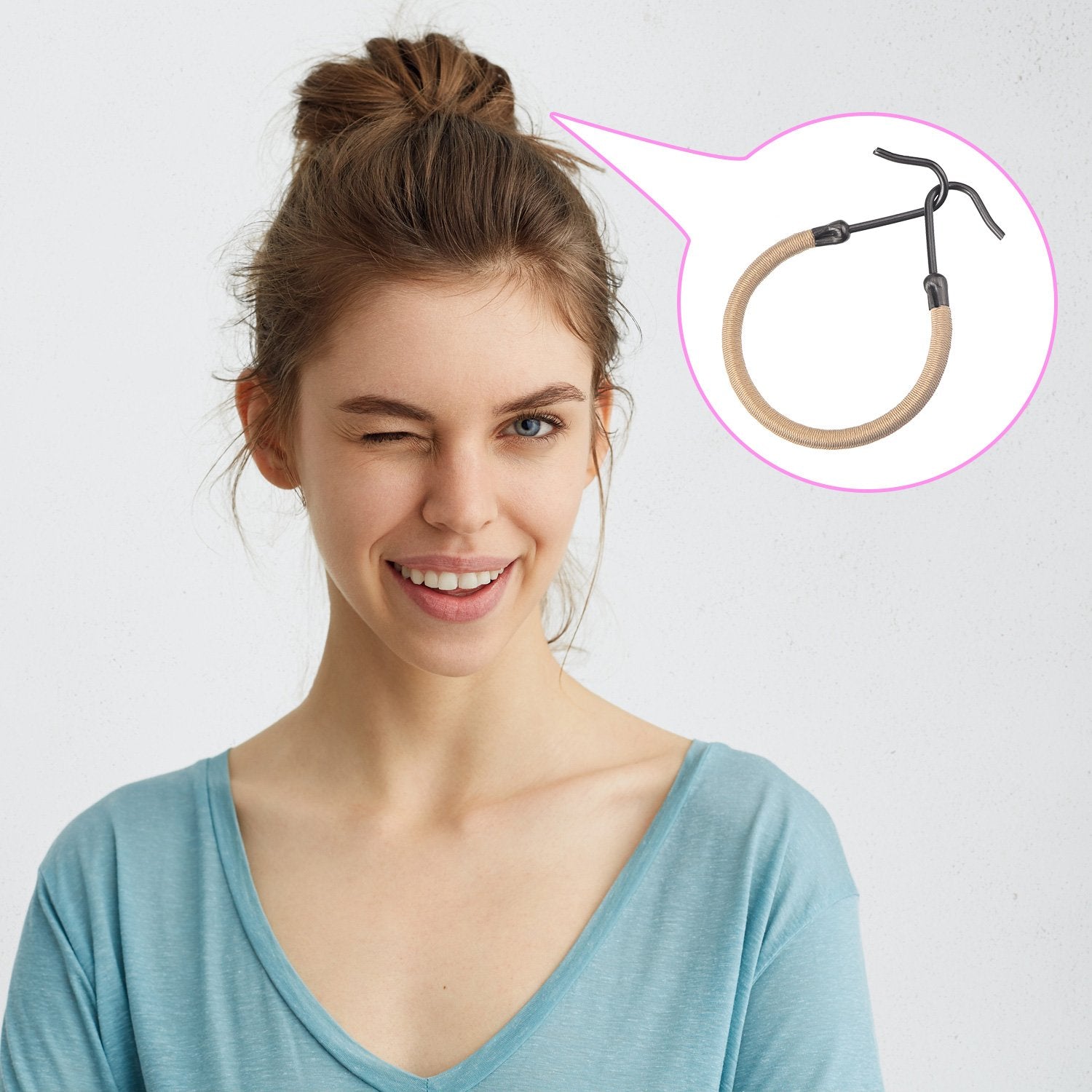 Hotop accesorio-para-cola-practico ideal para estilos rápidos.