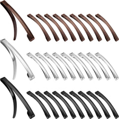Hotop pasador de pelo metal antideslizante negro para fijar peinados con confianza.