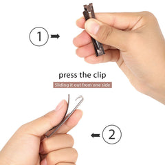 Hotop pinza de pelo de metal con centro abierto plata para combinar con atuendos.