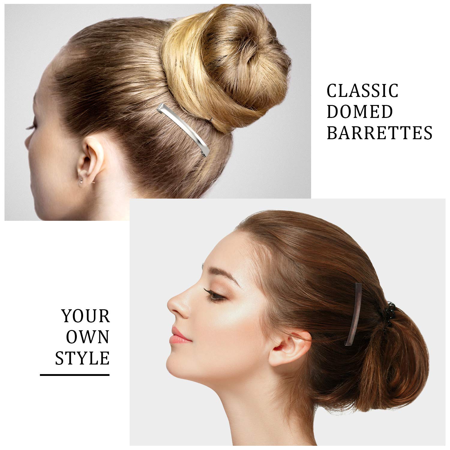 Hotop set pasadores pelo metal 30 piezas para diferentes looks.
