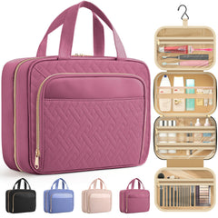 HOTOR bolsa de aseo para viaje con exterior resistente