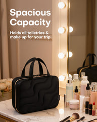 Hotor bolsa de higiene colgante, interiores PVC para separar líquidos y secos.