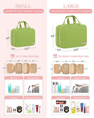 HOTOR bolsa higiene viajera bolsillos transparentes para ver productos