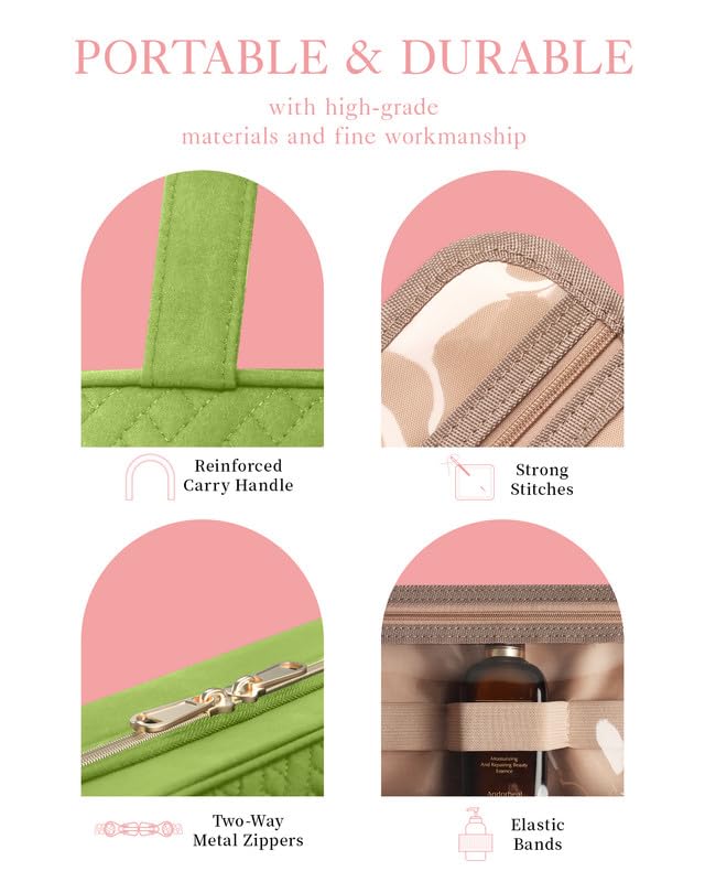 HOTOR bolsa higiene viajera diseño ergonómico con soporte