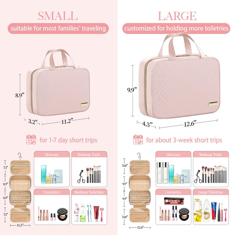 HOTOR bolsa de viaje con gancho metálico para colgar y ahorrar espacio