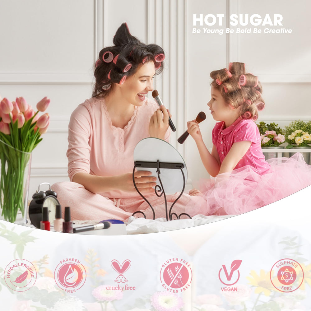Hot Sugar estuche aluminio unicornio, duradero y portátil para viajes.