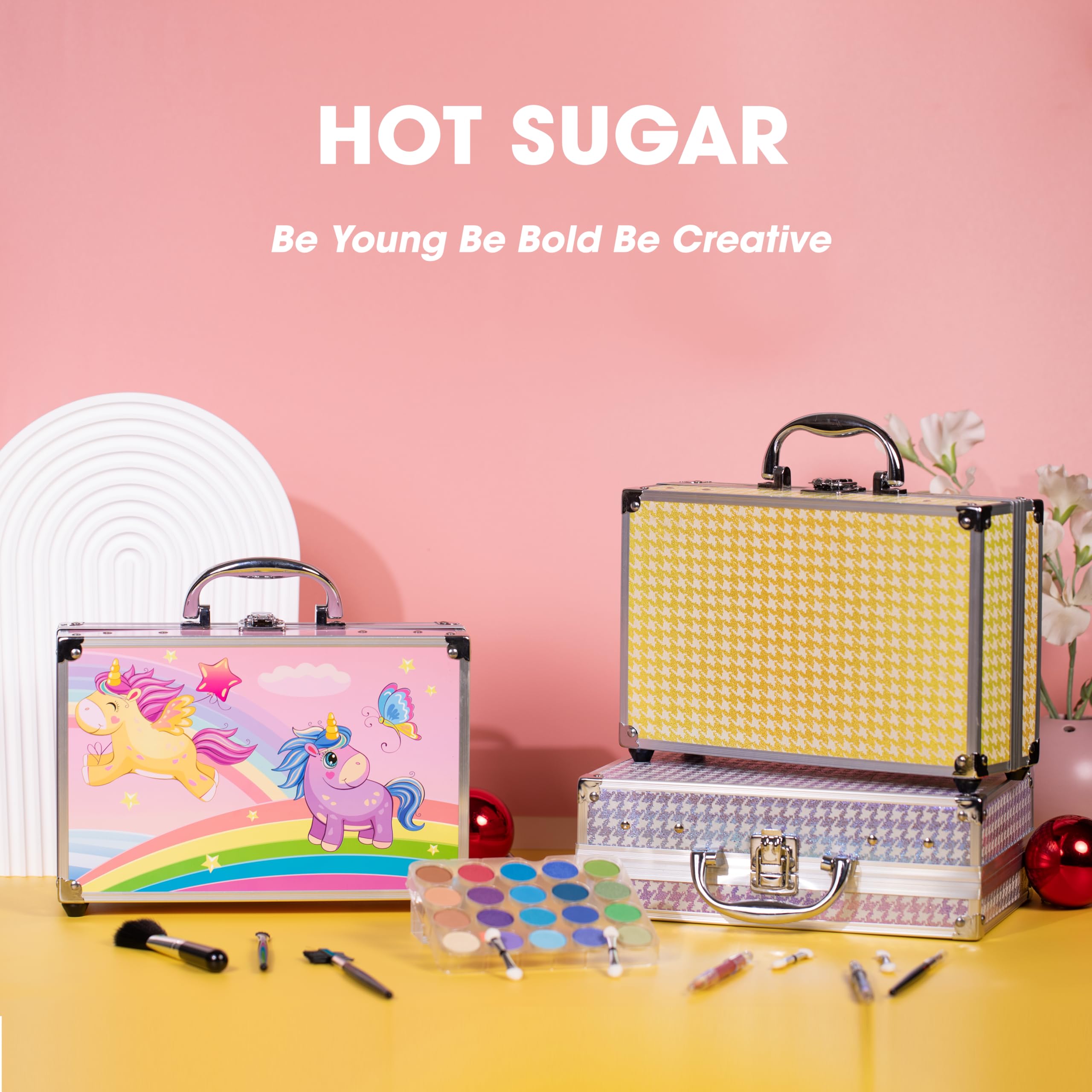 Hot Sugar maquillaje para niñas: uso práctico en fiestas y presentaciones.