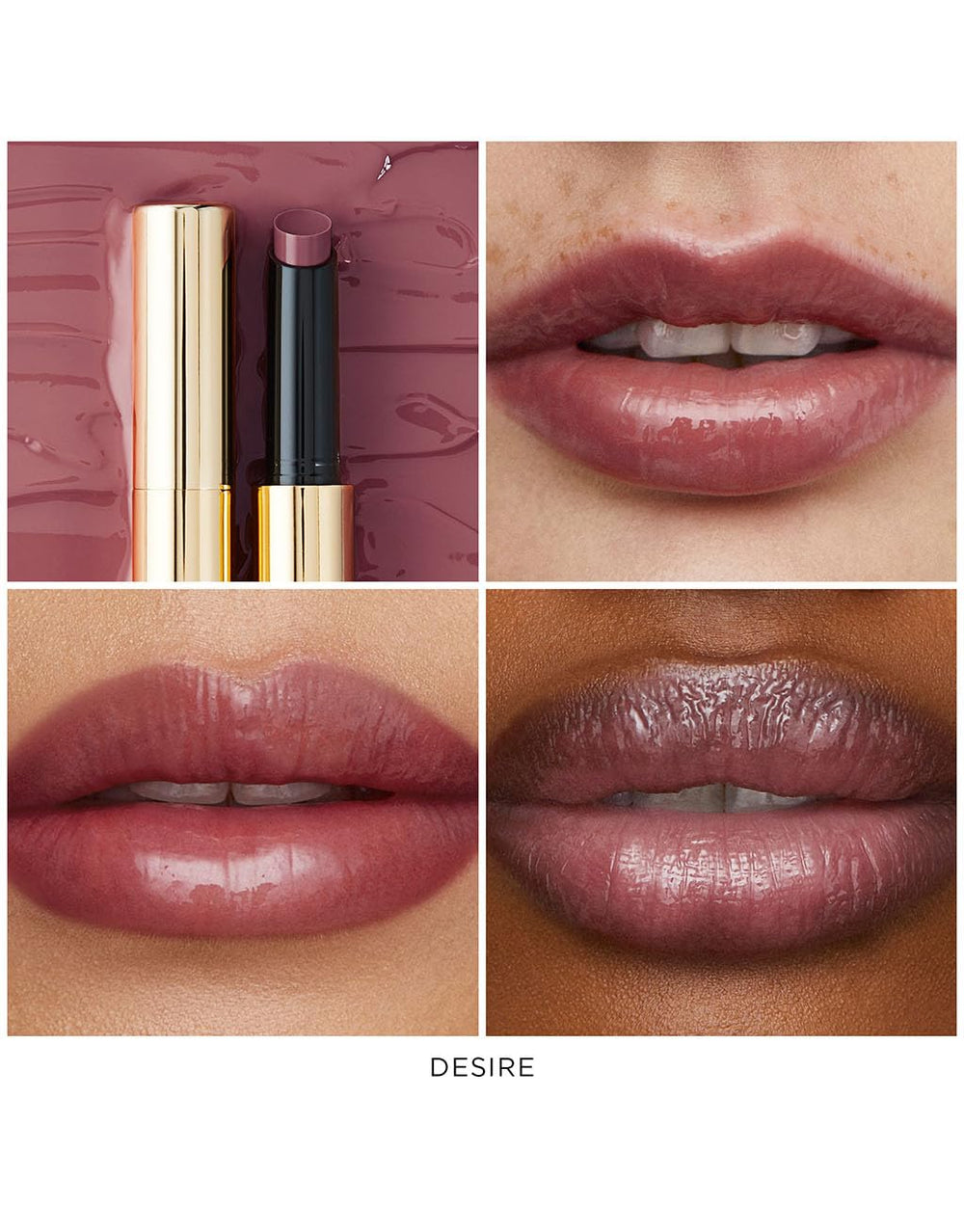 Hourglass Phantom Balm efecto volumen visible para labios más llenos.