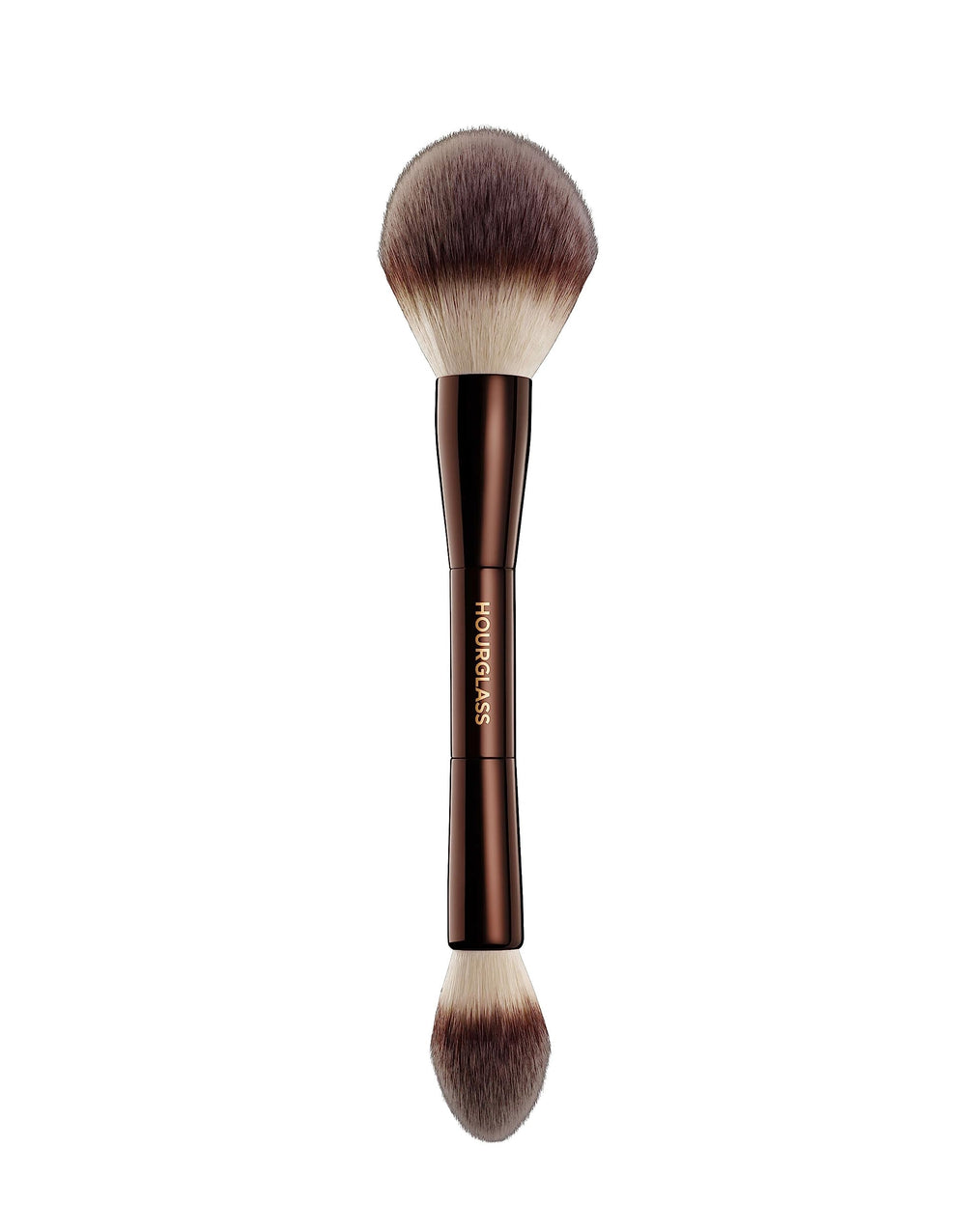 Pincel Hourglass Veil Polvo para aplicación precisa y suave en rostro.