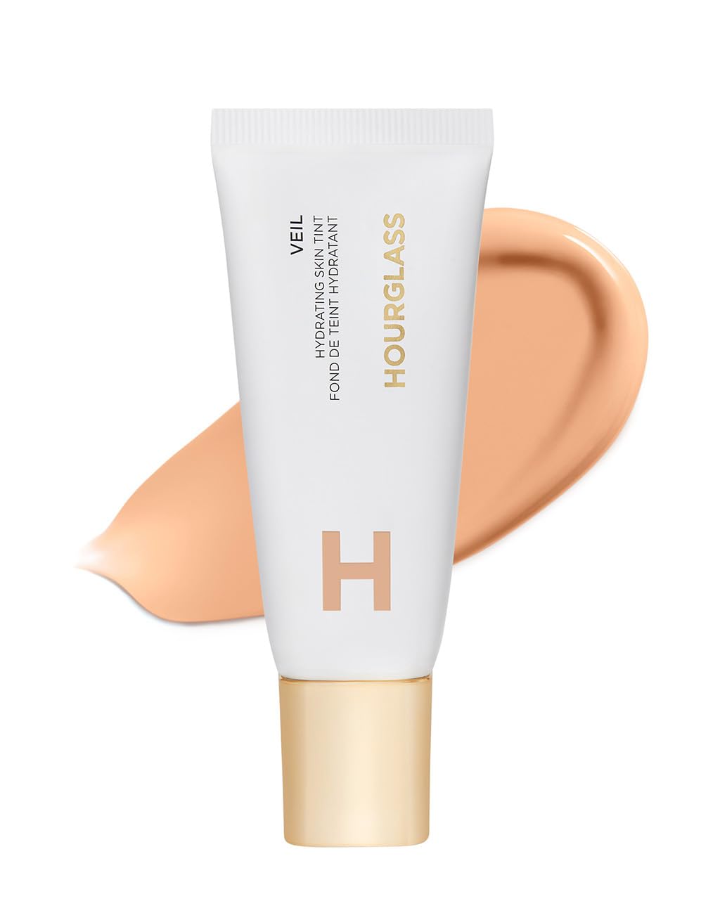 Hourglass Velo Hidratante para Piel: envase elegante que transmite hidratación y frescura.