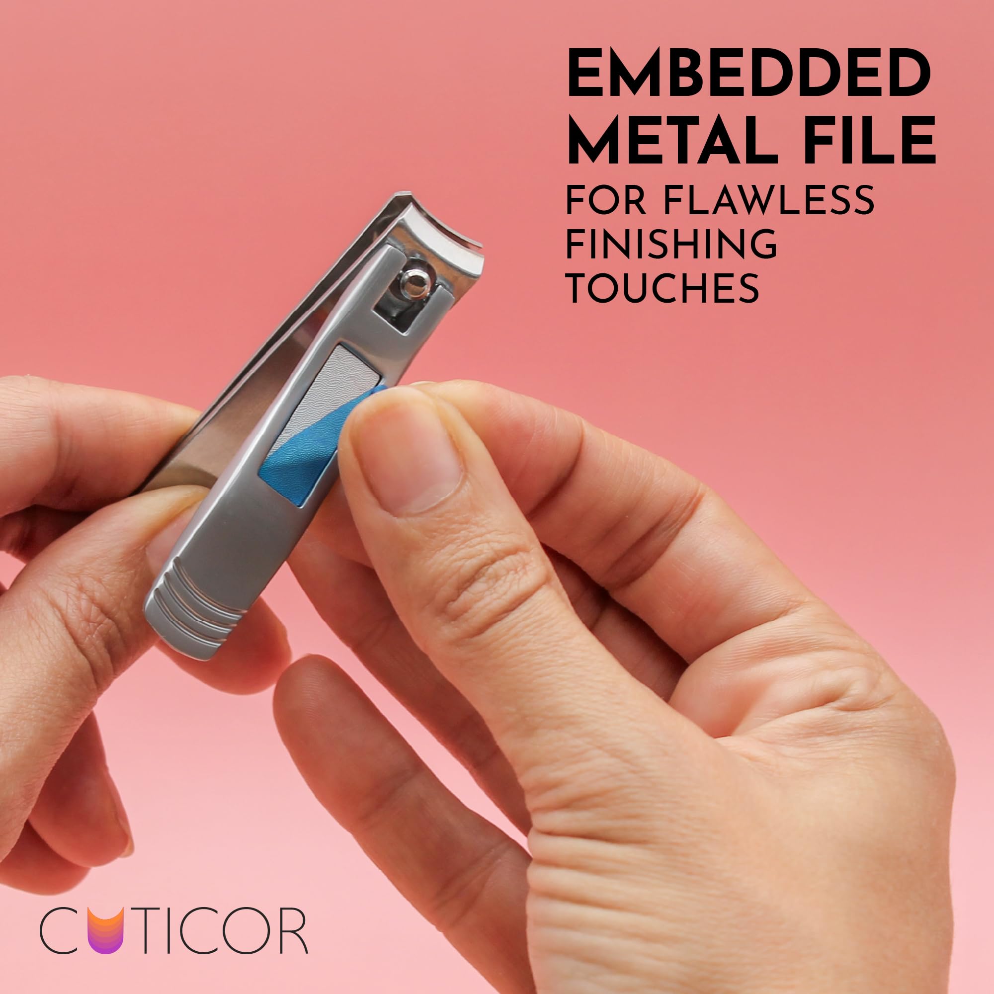 Houseify CUTICOR lima plegable integrada para cuidados en cualquier lugar