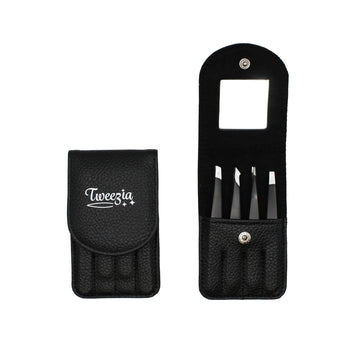 TWEEZIA pinzas de acero inoxidable para depilación facial con precisión